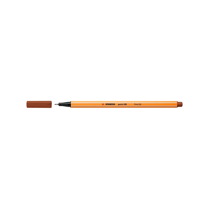 Stabilo Point 88 Μαρκαδόρος 88/38 Sanguine 0.4mm