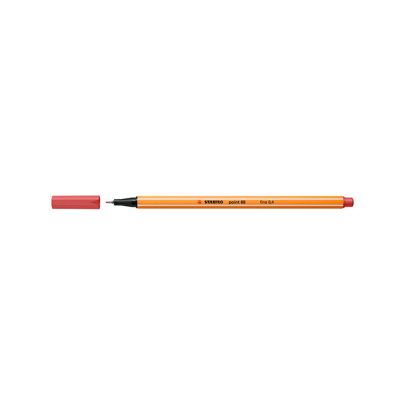 Stabilo Point 88 Μαρκαδόρος 88/47 Rust Red 0.4mm