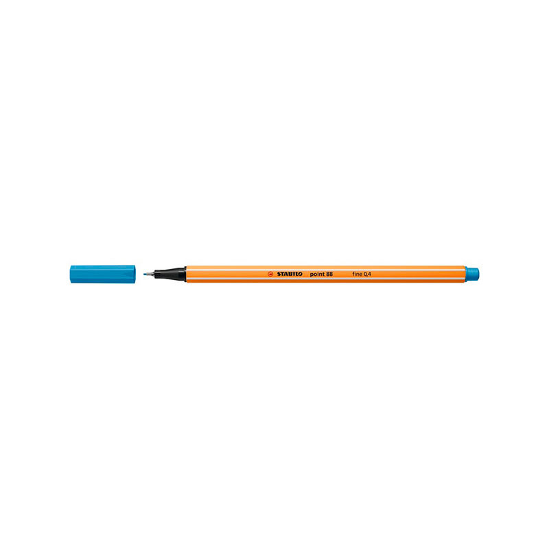 Stabilo Point 88 Μαρκαδόρος 88/57 Azure 0.4mm