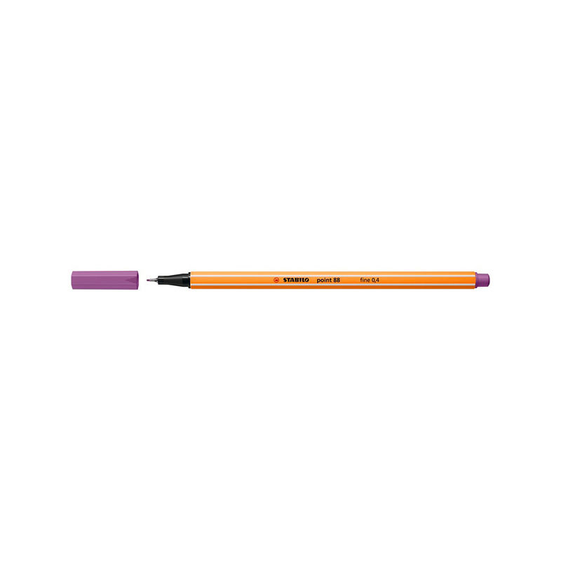 Stabilo Point 88 Μαρκαδόρος 88/60 Plum 0.4mm