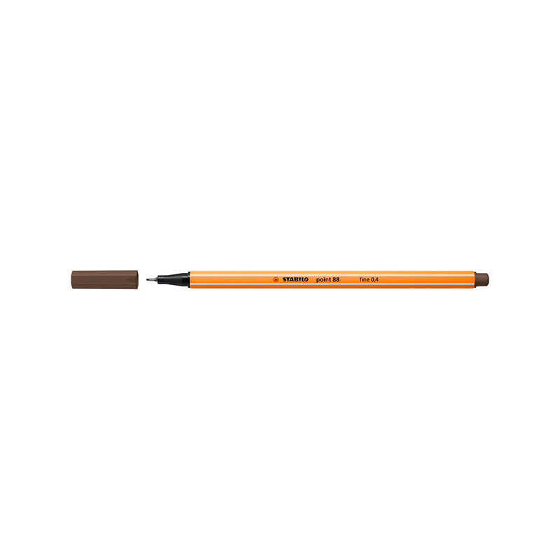 Stabilo Point 88 Μαρκαδόρος 88/65 Umber 0.4mm