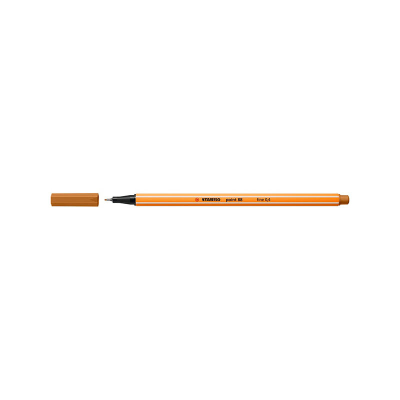 Stabilo Point 88 Μαρκαδόρος 88/89 Dark Ochre 0.4mm