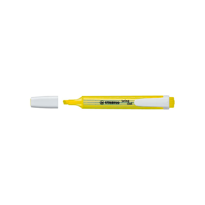 Stabilo Swing Cool Μαρκαδόρος Υπογράμμισης 275/24 Κίτρινο 4mm