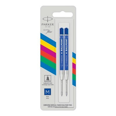Parker Ballpoint Ανταλλακτικό M Μπλε (Σετ 2τμχ.)