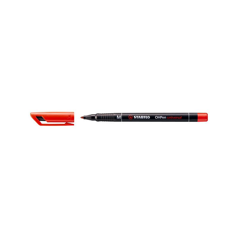 Stabilo OHPen Universal M 843/40 Red 1.0mm