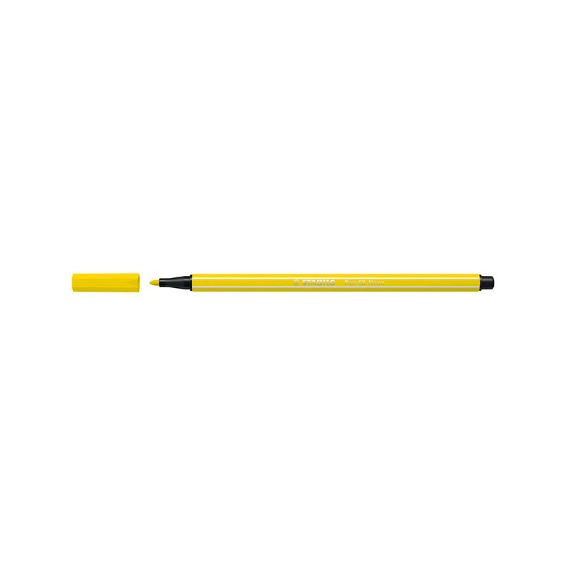Stabilo Μαρκαδόρος Pen 68/024 Fluo Yellow 1mm