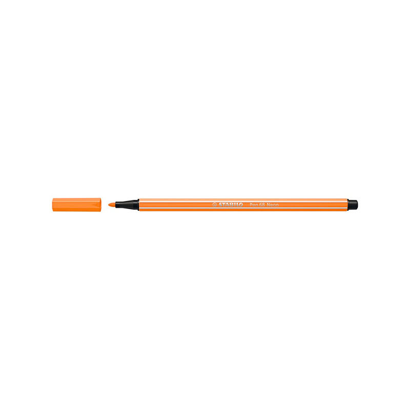 Stabilo Μαρκαδόρος Pen 68/054 Fluo Orange 1mm