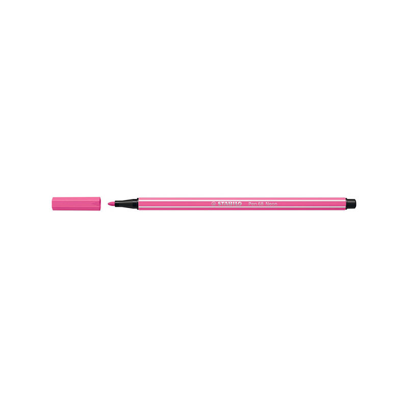 Stabilo Μαρκαδόρος Pen 68/056 Fluo Pink 1mm