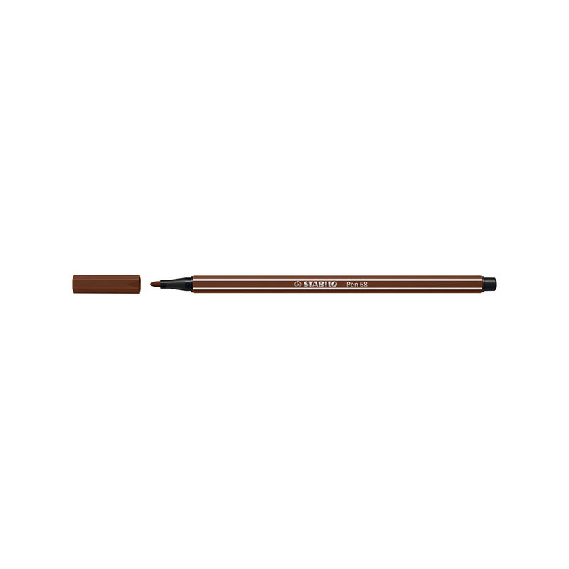 Stabilo Μαρκαδόρος Pen 68/45 Brown 1mm
