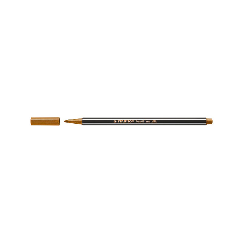 Stabilo Μαρκαδόρος Pen 68/820 Metallic Cooper 1.4mm