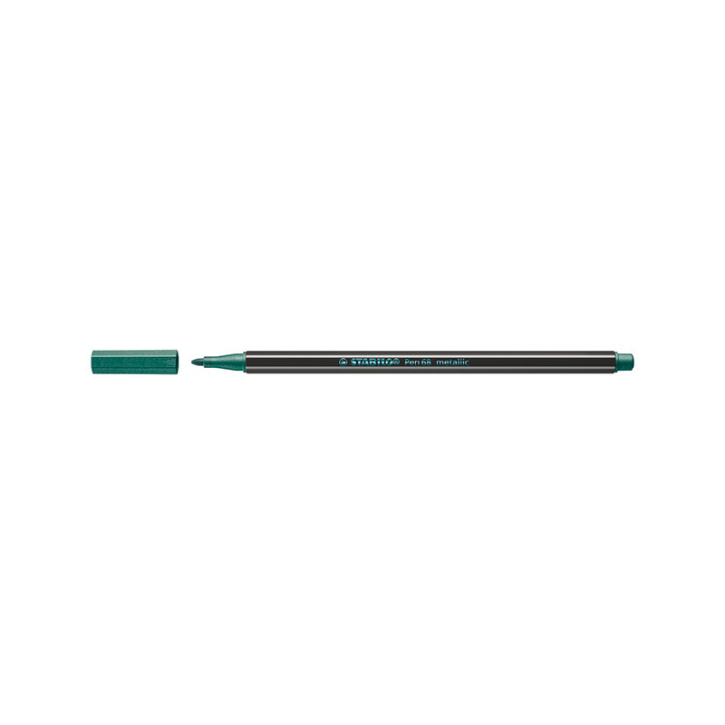 Stabilo Μαρκαδόρος Pen 68/836 Metallic Green 1.4mm