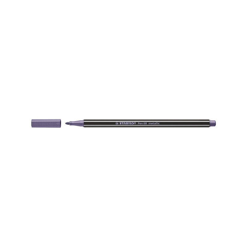 Stabilo Μαρκαδόρος Pen 68/855 Metallic Violet 1.4mm