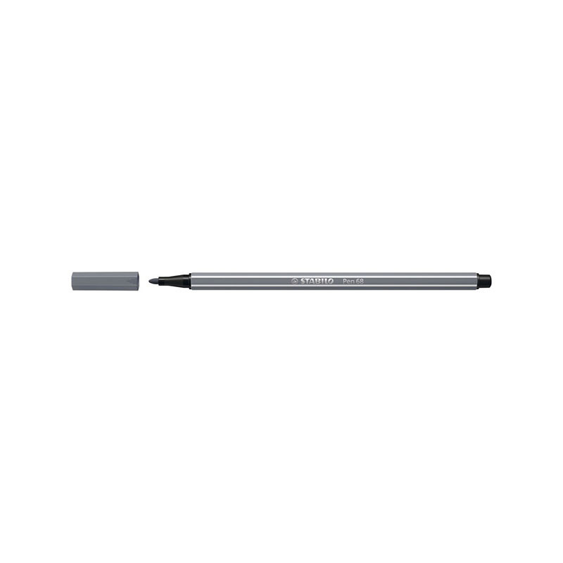 Stabilo Μαρκαδόρος Pen 68/96 D.Grey 1mm