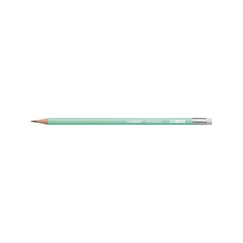 Stabilo Μολύβι Pastel 4908/02 με γόμα Pastel Green