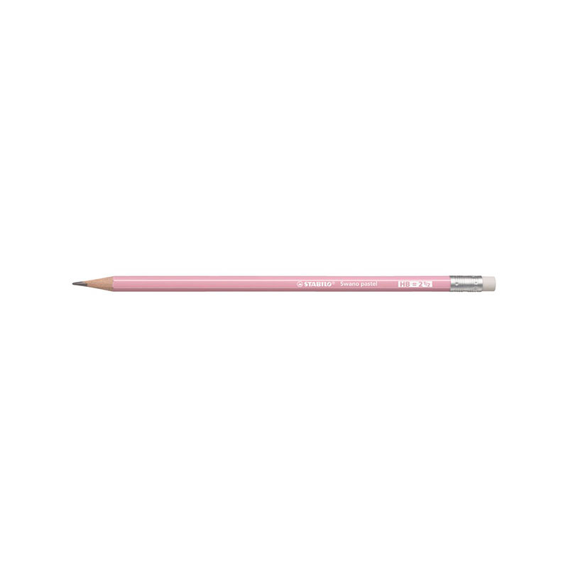 Stabilo Μολύβι Pastel 4908/05 με γόμα Pastel Pink