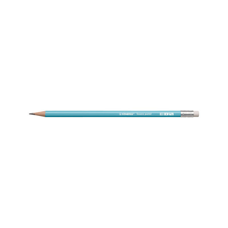 Stabilo Μολύβι Pastel 4908/06 με γόμα Pastel Blue