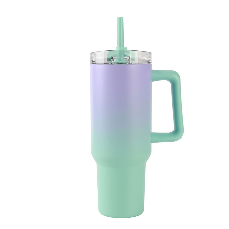 itotal Κούπα Θερμός iDrink Travel Mug 1200ml Green/Purple