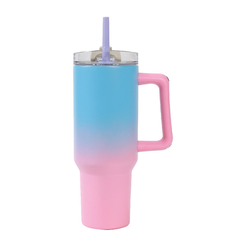 itotal Κούπα Θερμός iDrink Travel Mug 1200ml Pink/Blue