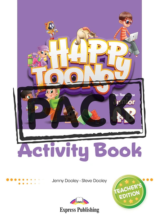 HappyToons (One-Year Course Junior A+B) -  Activity Book Teacher's Edition (with DigiBooks App) (Ασκήσεων Καθηγητή)