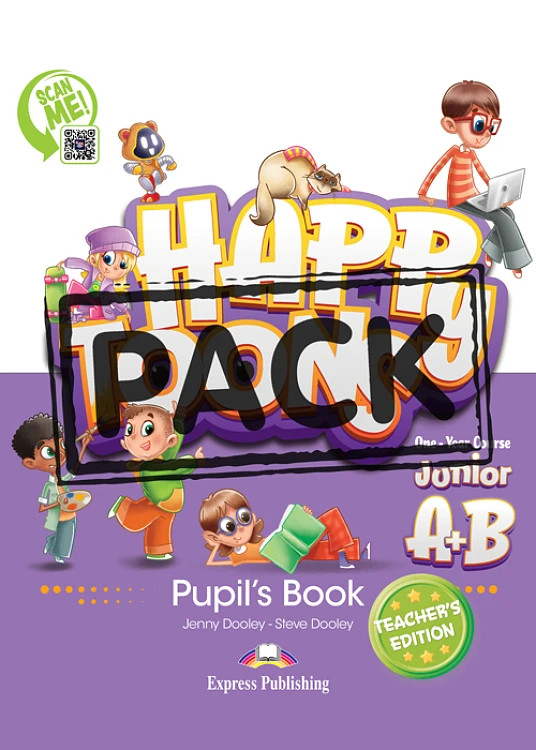 HappyToons (One-Year Course Junior A+B) -  Pupil's Book Teacher's Edition (with Pupil's DigiBooks App) (Βιβλίο Καθηγητή)