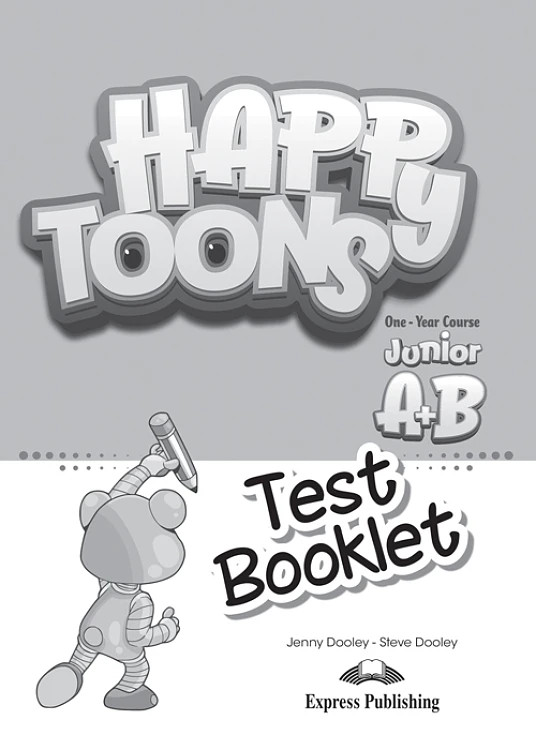 HappyToons (One-Year Course Junior A+B) - Test Booklet