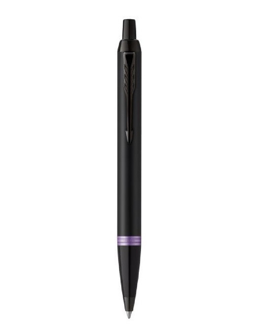 Parker IM Vibrant Rings Amethyst Στυλό Purple (Set Ballpen and Notebook)