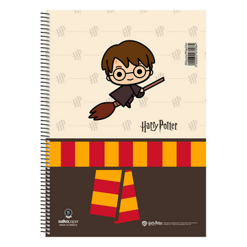Salko Τετράδιο Σπιράλ 2 Θεμάτων (Harry Potter Charms) 60 Φύλλων/120 σελίδων, 17x25cm