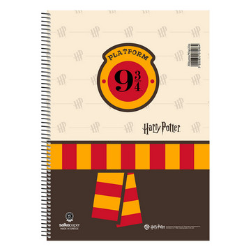 Salko Τετράδιο Σπιράλ 3 Θεμάτων (Harry Potter Charms) 90 Φύλλων/180 σελίδων, 17x25cm