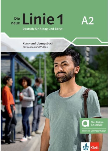 Die neue Linie 1 (A2) - Kurs- & Übungsbuch (Hybride Ausgabe allango) Μαθητή & Ασκήσεων - Klett