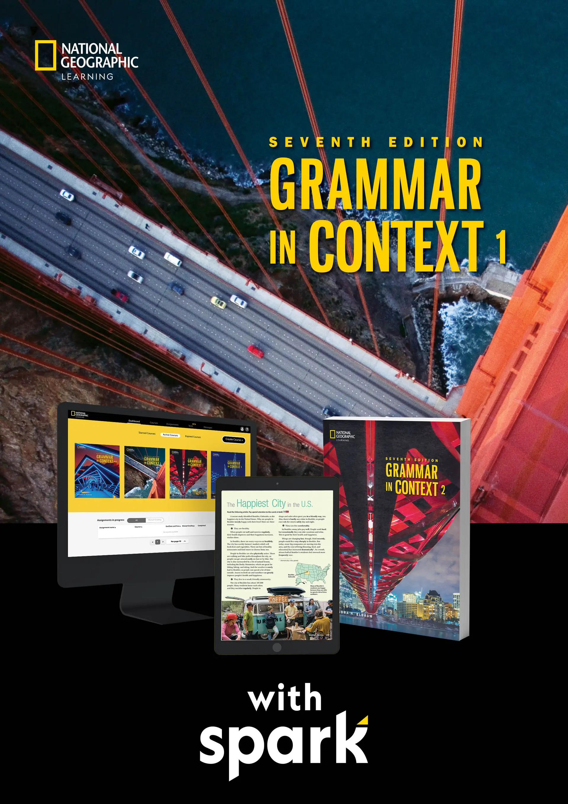 Grammar in Context 1 & Spark platform (7th Edition)