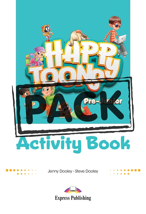 Happy Toons Pre-Junior Activity Book (with digiBook App)