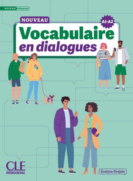 Nouveau Vocabulaire en dialogues A1/A2 (Niveau débutant) - Livre (+Audio en ligne) Μαθητή