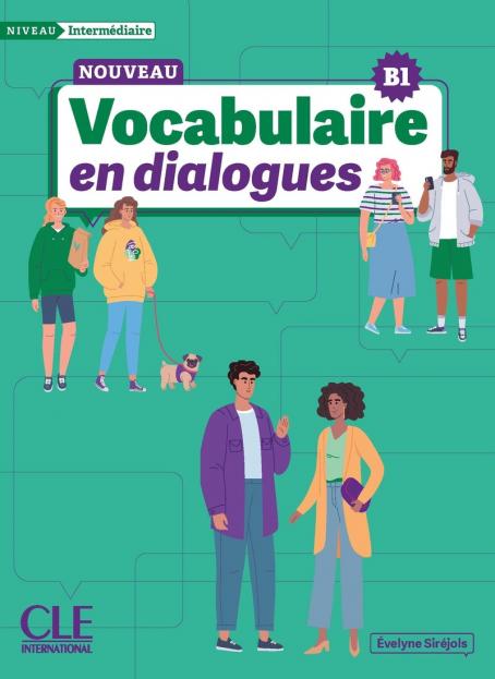 Nouveau Vocabulaire en dialogues B1 (Niveau intermédiaire) - Livre (+Audio en ligne) Μαθητή