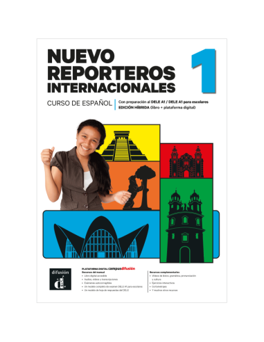 Nuevo Reporteros internacionales 1 - Ed. híbrida para estudiantes (Βιβλίου Μαθητή)