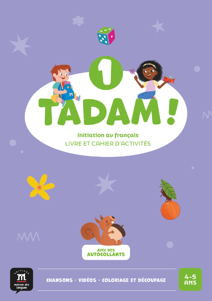 Tadam 1! - Livre de l’élève + cahier d’activités (Βιβλίο Μαθητή & Ασκήσεων)