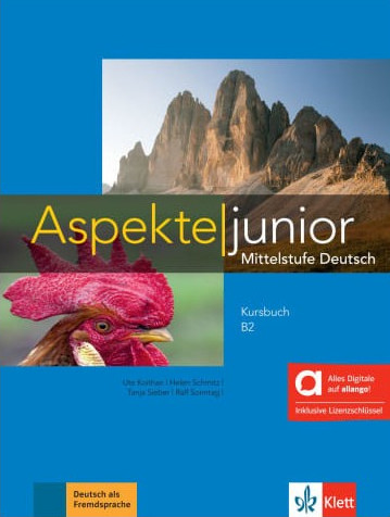 Aspekte junior (B2) - Kursbuch mit Audios und Videos online (Hybride Ausgabe allango) Βιβλίο Μαθητή - Klett
