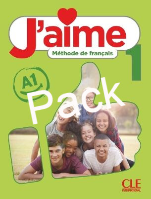 J'aime 1 - Super Pack (Methode +Cahier +Lexique) - CLE International