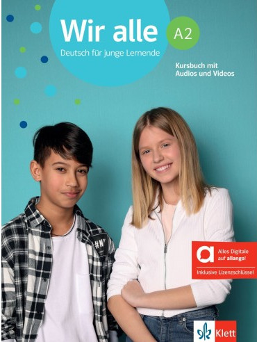 Wir alle (A2) - Kursbuch mit Audios & Videos (24 Monate) Hybride Ausgabe allango