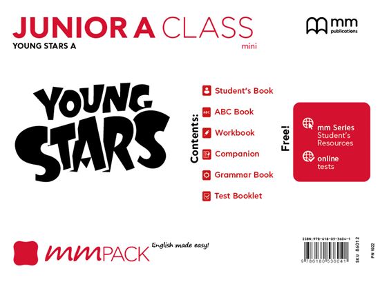 ΜΜ Pack Mini Ja Class Young Stars A - ΠΑΚΕΤΟ Όλα τα βιβλία της τάξης