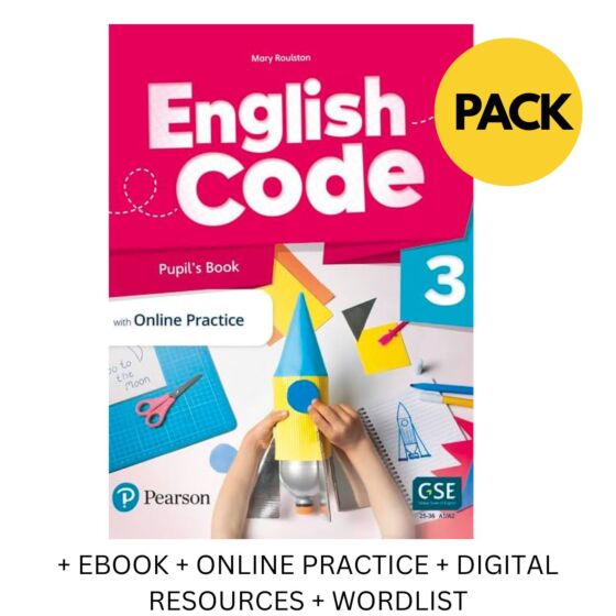 English Code 3 - Pupil's Pack (+Ebook +Online Practice +Digital Resources +Wordlist)