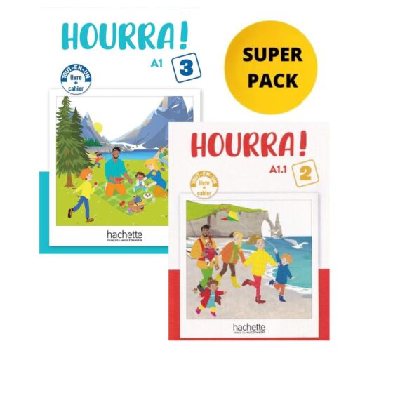 HOURRA! Mini 2 & 3 Super Pack (BAC - Δ' ΔΗΜ PR1)