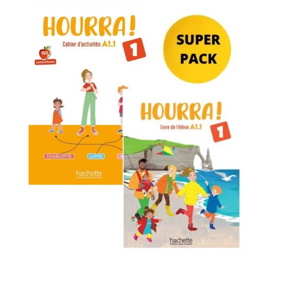 Hourra! 1 (A1.1) - Super Pacκ (Γ' ΔΗΜ PR2)