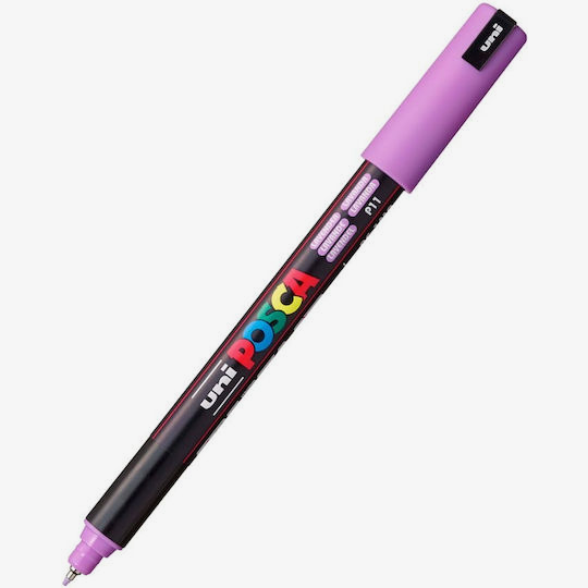 Posca(Uni-Ball) Μαρκαδόρος PC-1MR Ultra Fine 0.7mm (Lavender)