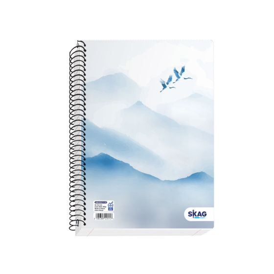 Skag(Learn) Θεματικά Τετράδια ''University PP'' 2 θεμ, Α4, Νο.132 (Εξώφυλλο Διάφορα Σχέδια)