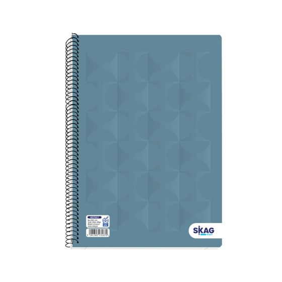 Skag(Learn) Θεματικά Τετράδια ΄΄University Laminated Abstract'' Α4, 1 θεμ (Διάφορα Χρώματα)