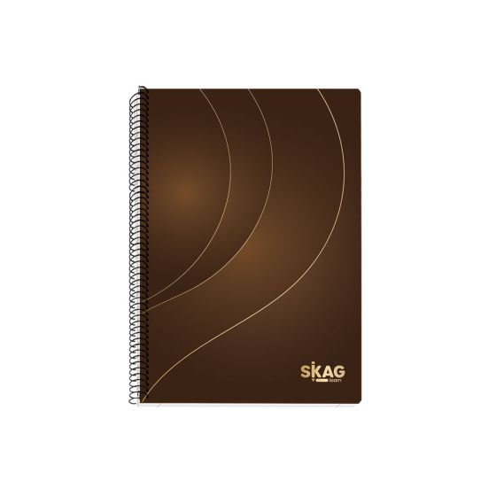 Skag(Learn) Τετράδια Σπιράλ ''Gold & Silver' 2 θεμ, Α4 ,Νο.9352 (Διάφορα Χρώματα)