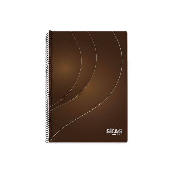 Skag(Learn) Τετράδια Σπιράλ ''Gold & Silver' 2 θεμ, Α4 ,Νο.9352 (Διάφορα Χρώματα)