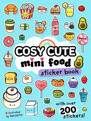 Cosy Cute Mini Food Sticker Book pb