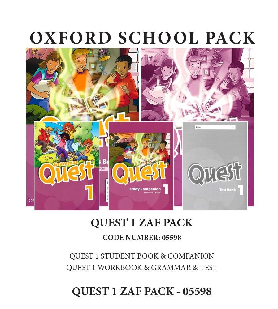 Quest 1 ZAF Pack -05598  (Πακέτο Μαθητή)
