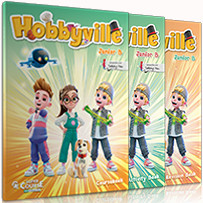 Super Course - Hobbyville Junior B - Πακετο Μαθητη με Revision  (Coursebook, Activity, Revision,Ιbook, Folder με Stickers, Δωρα)